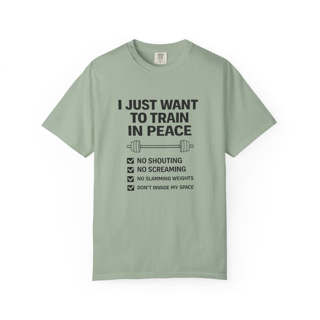 I Just Want To Train In Peace-T-Shirt