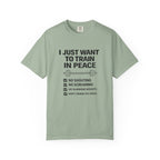 I Just Want To Train In Peace-T-Shirt