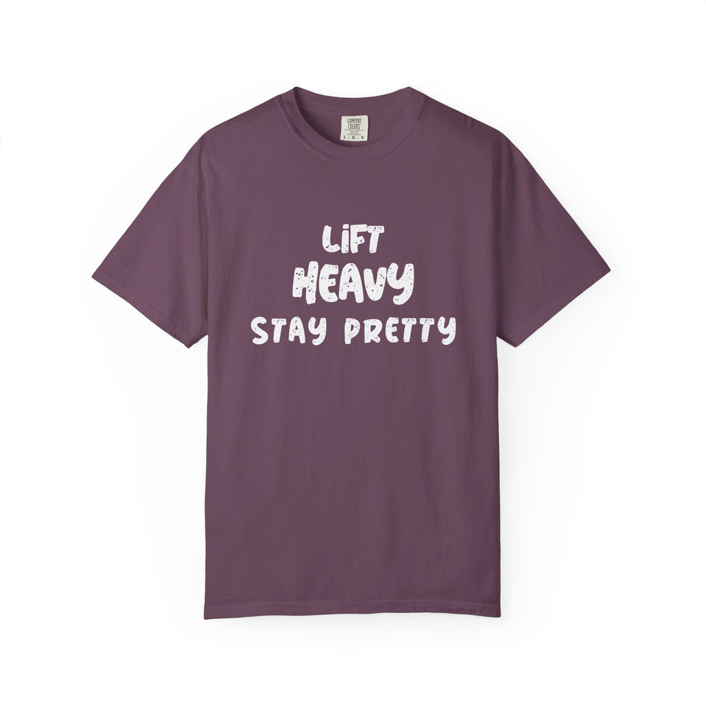 Lift Heavy Stay Pretty-T-Shirt
