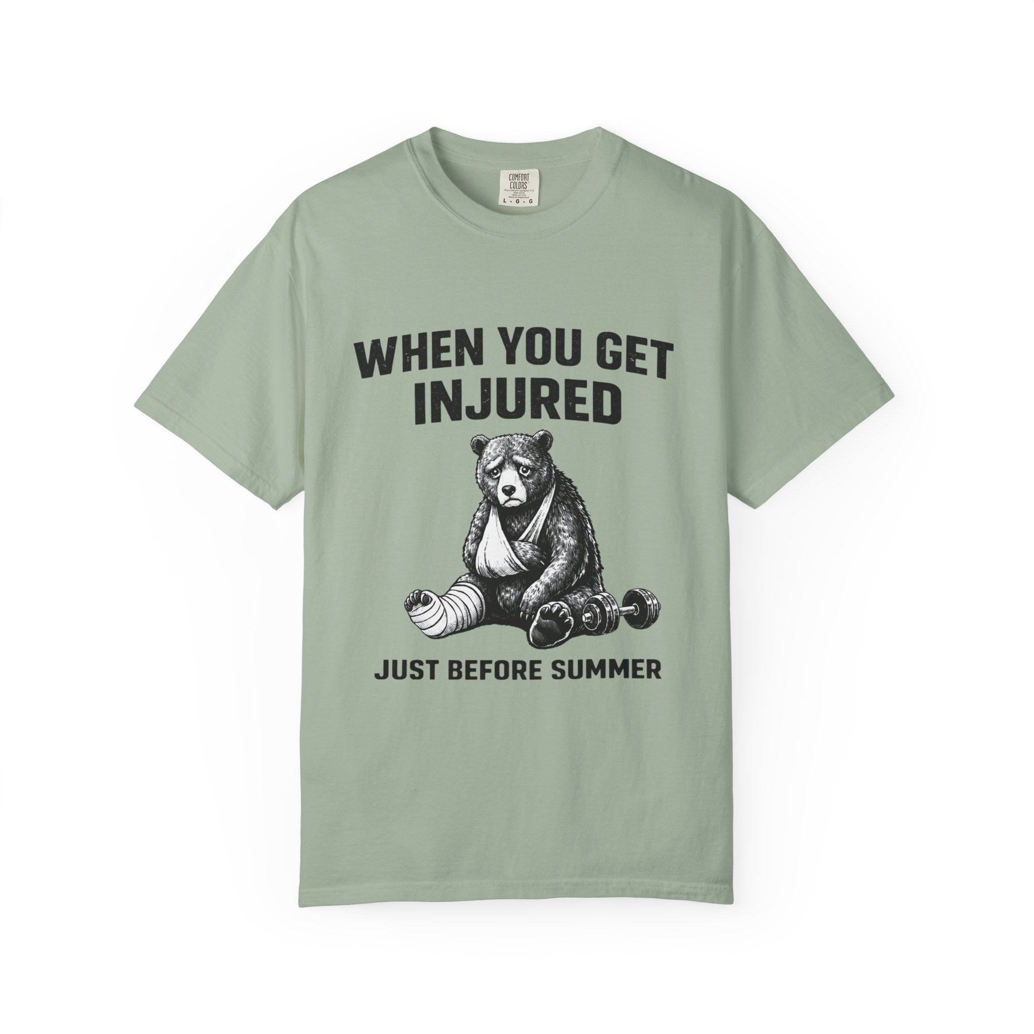 When You Get Injured Just Before Summer- T-Shirt