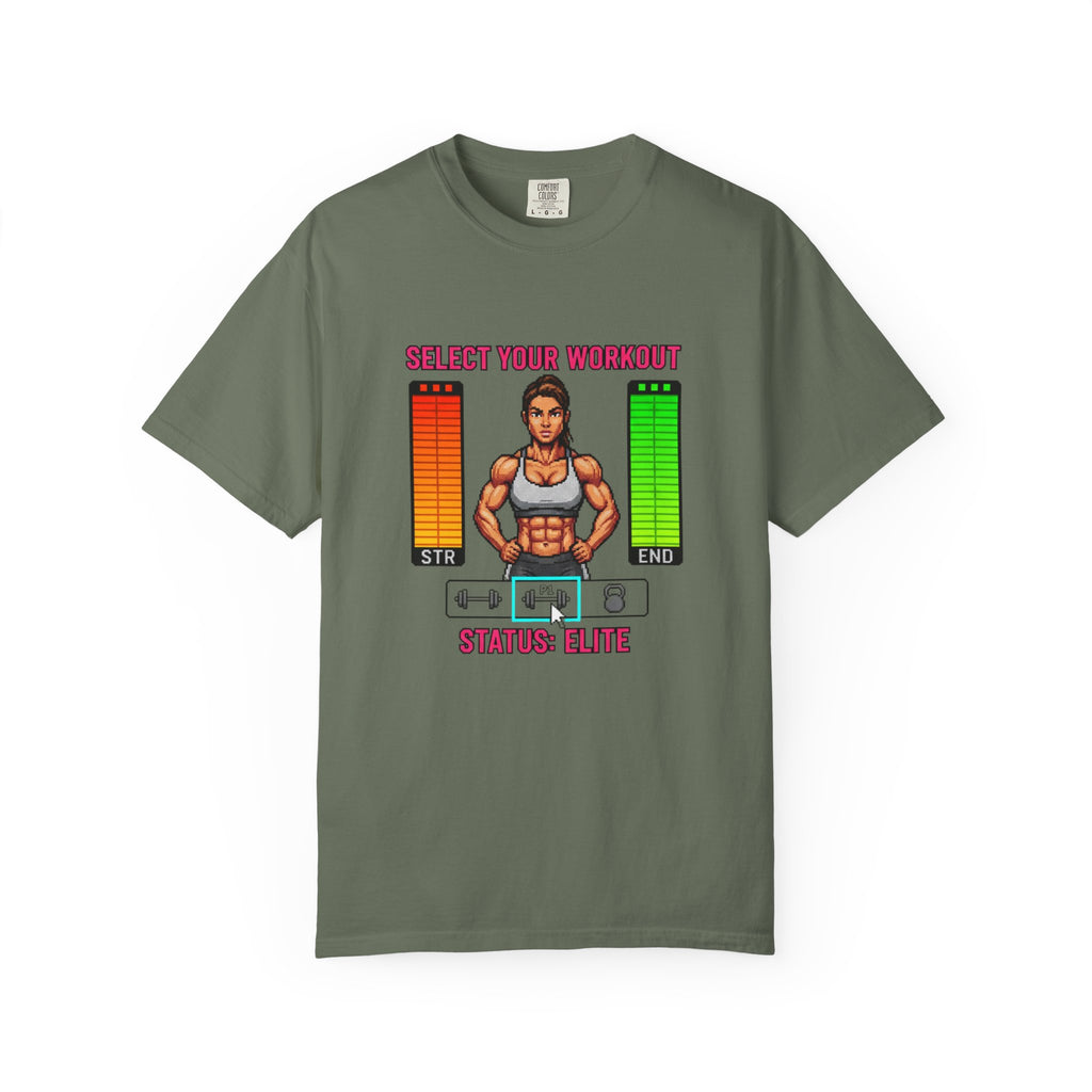 Select Your Workout Status: Elite-T-Shirt