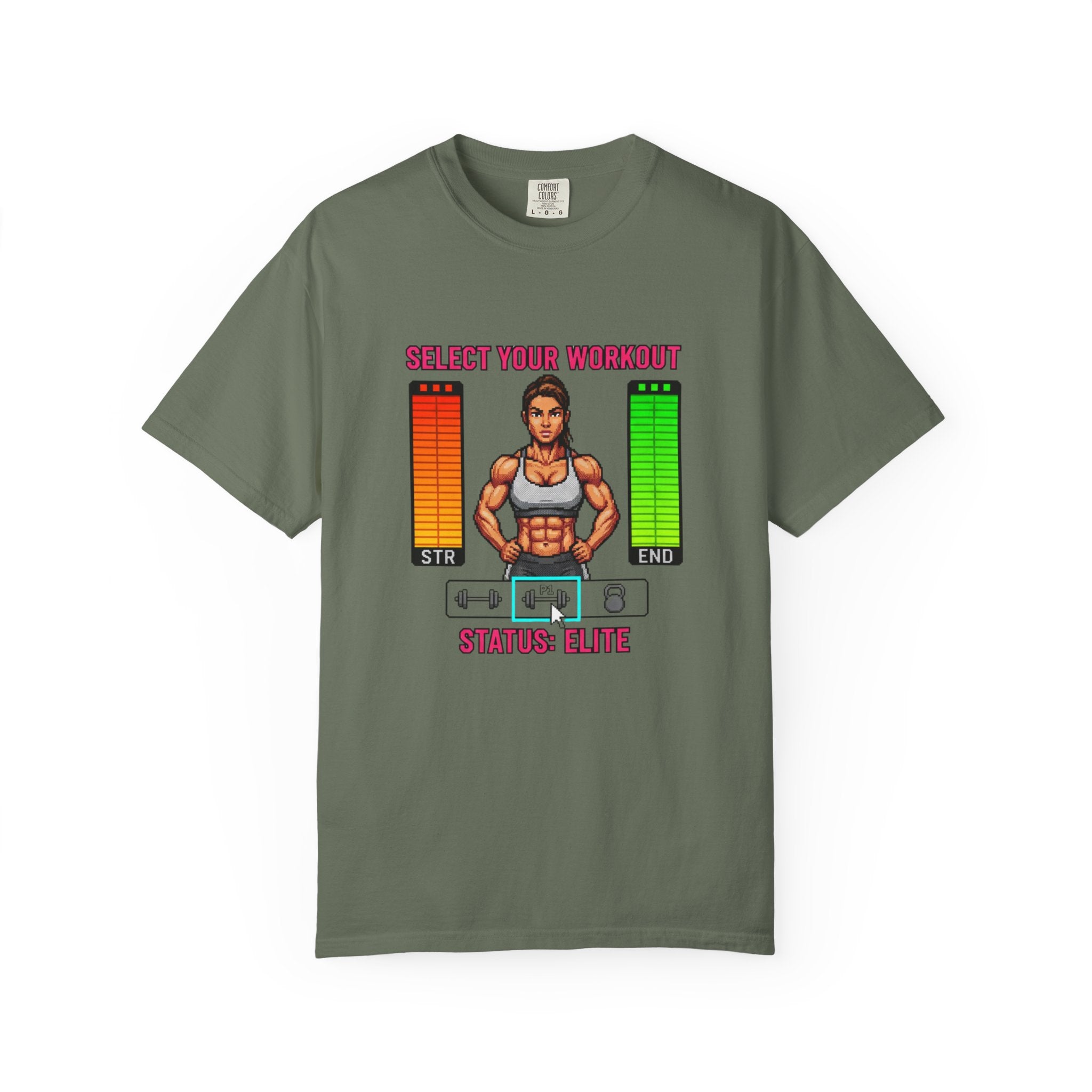 Select Your Workout Status: Elite-T-Shirt