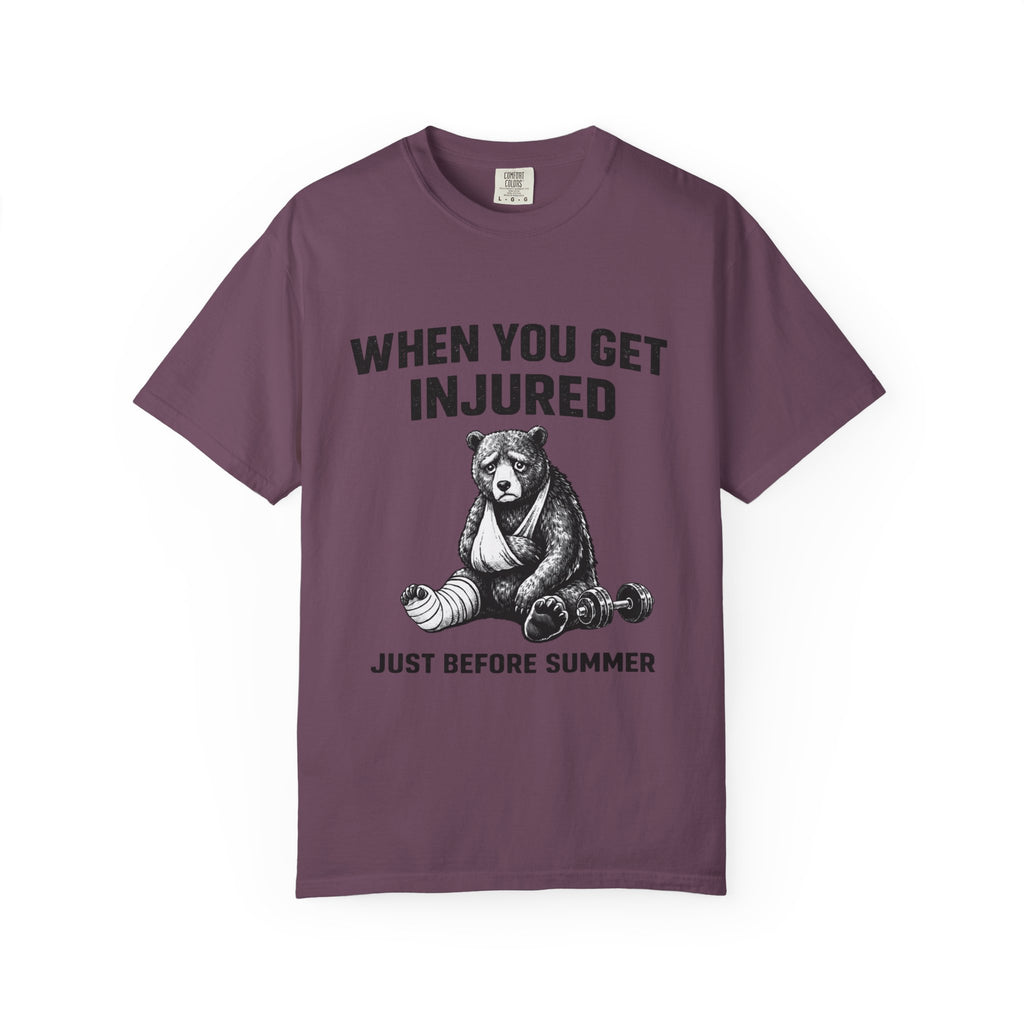 When You Get Injured Just Before Summer- T-Shirt