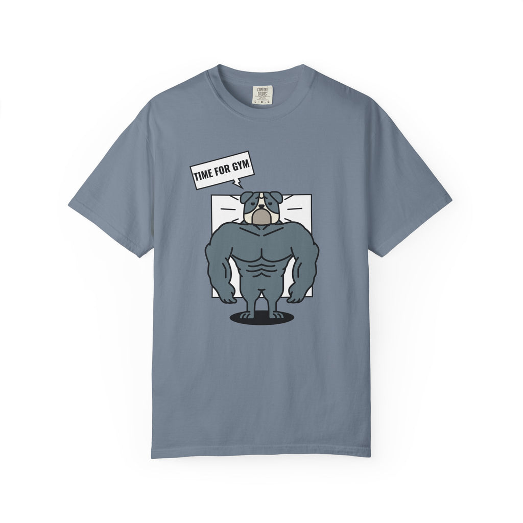 Time For Gym Dog-T-Shirt