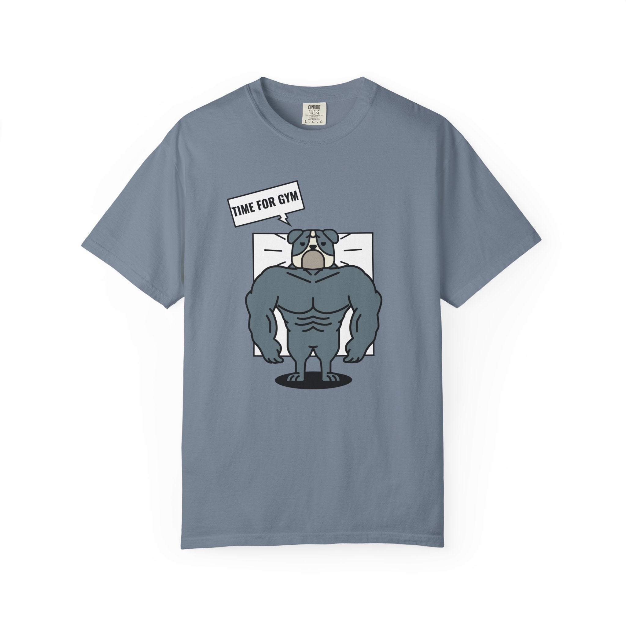Time For Gym Dog-T-Shirt