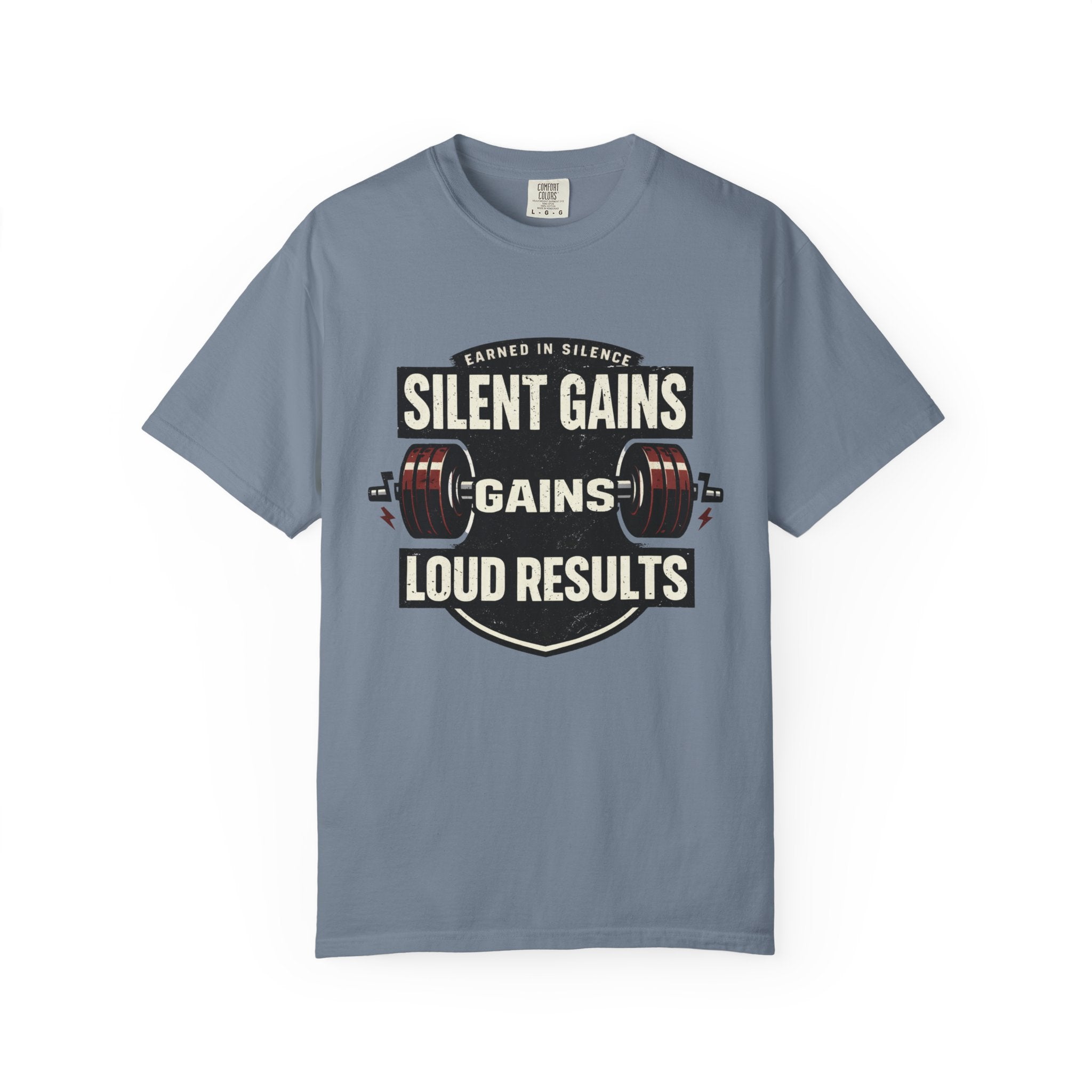 Silent Gains Loud Results-T-Shirt