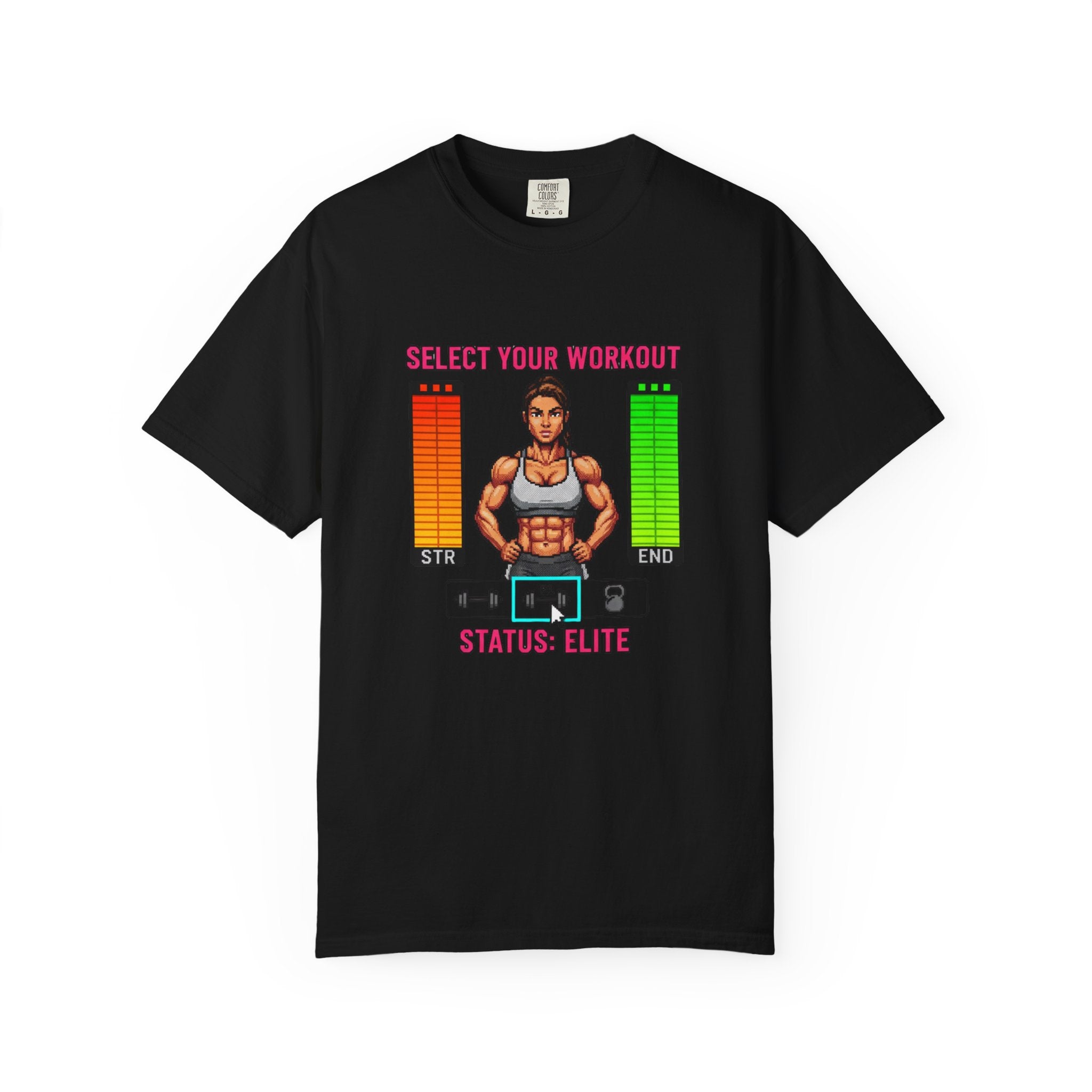 Select Your Workout Status: Elite-T-Shirt