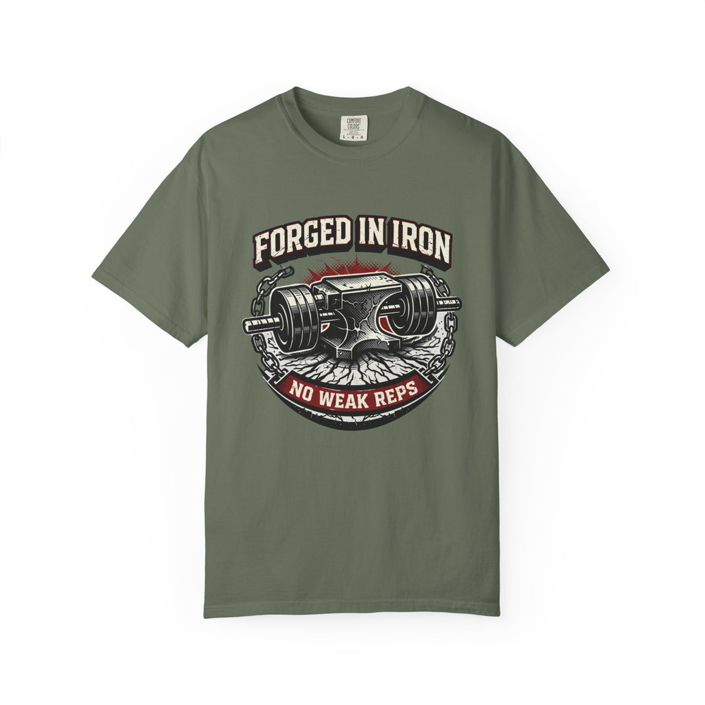 Forged In Iron No Weak Reps-T-Shirt