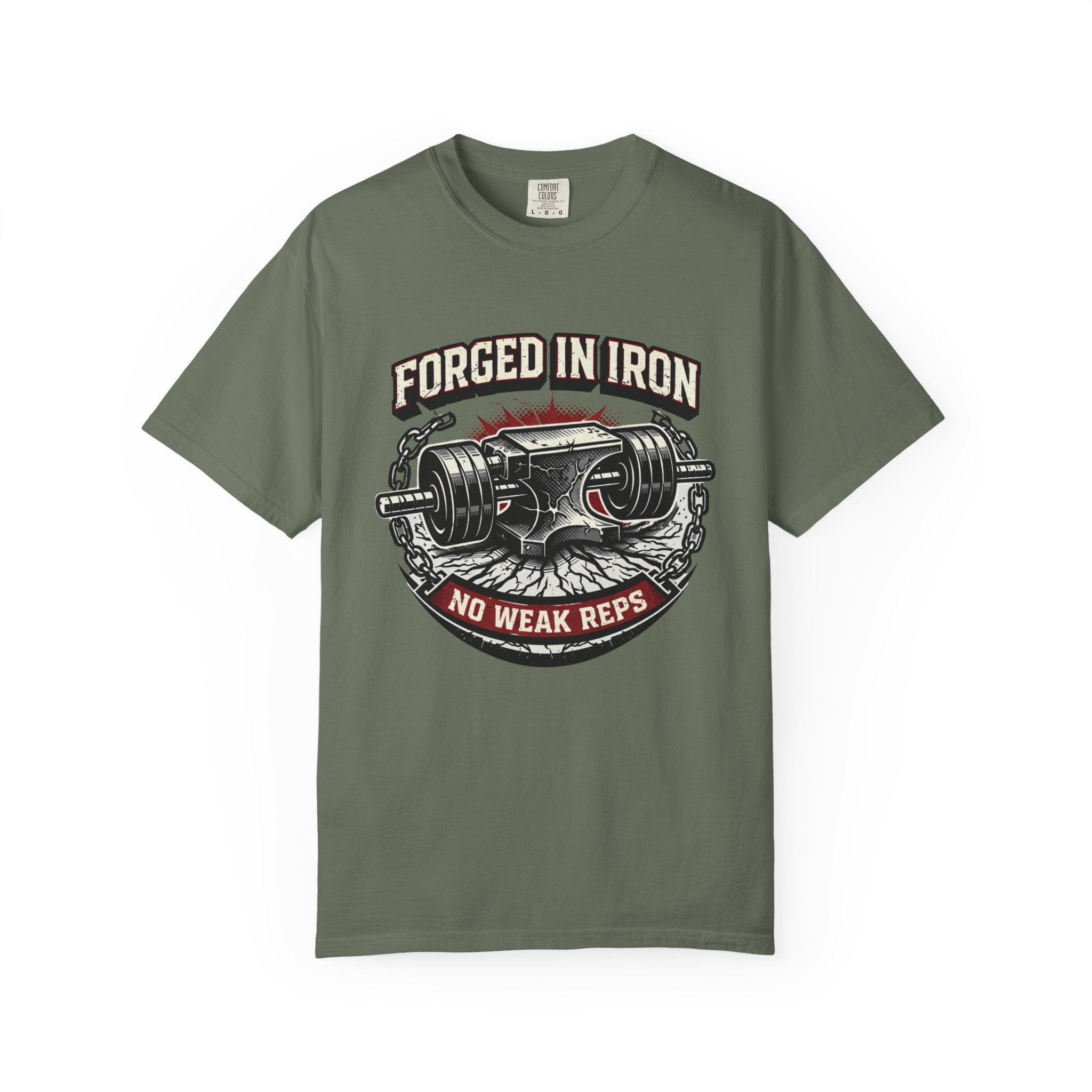 Forged In Iron No Weak Reps-T-Shirt
