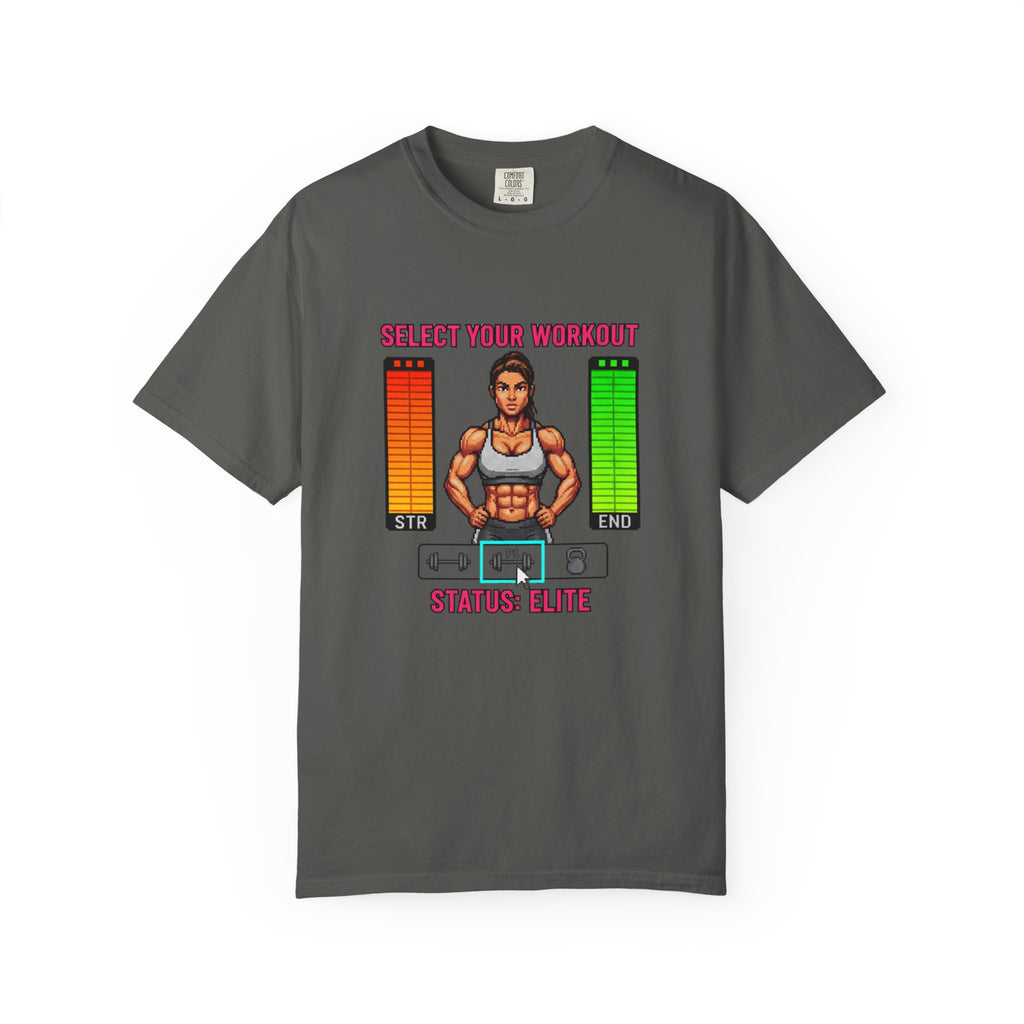 Select Your Workout Status: Elite-T-Shirt