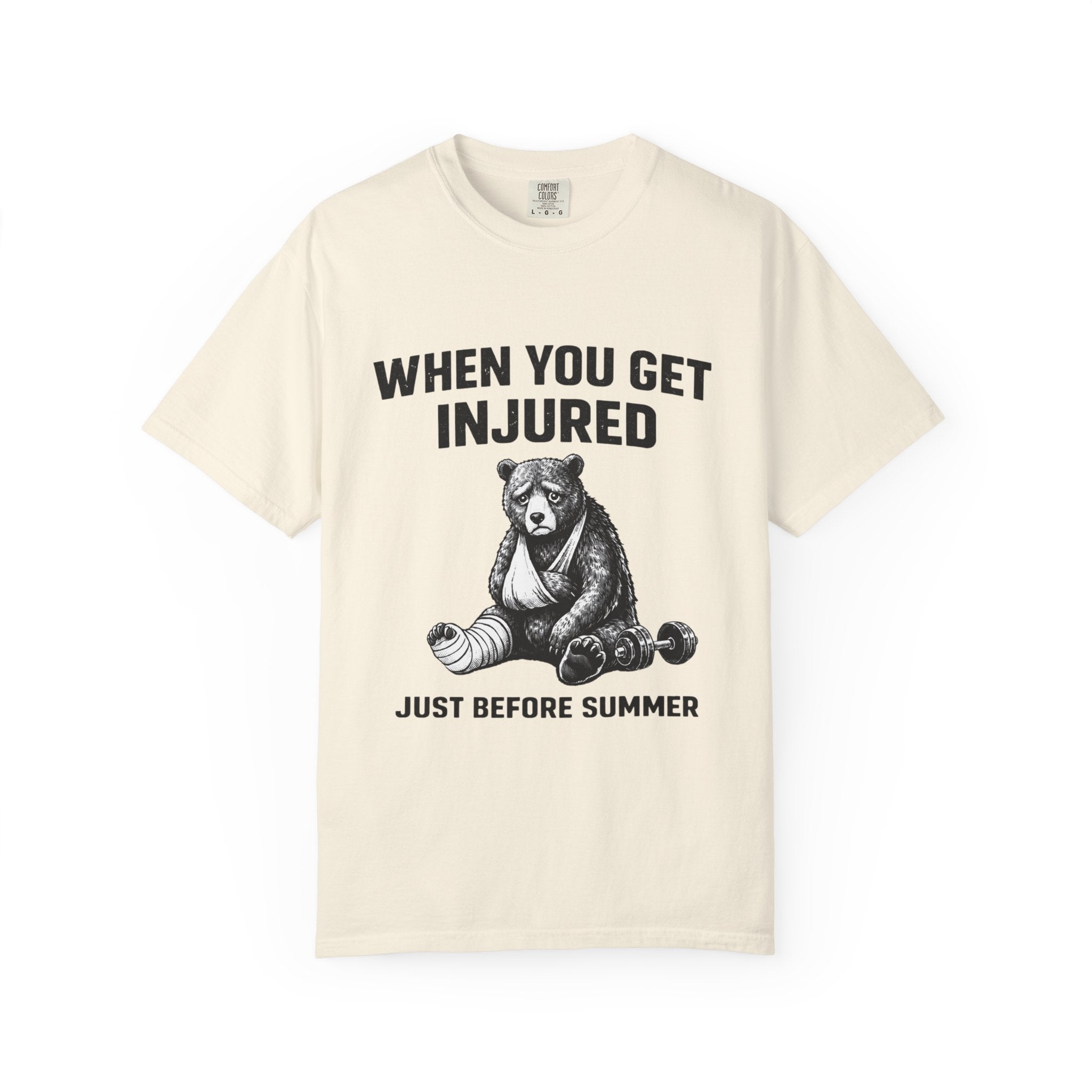 When You Get Injured Just Before Summer- T-Shirt