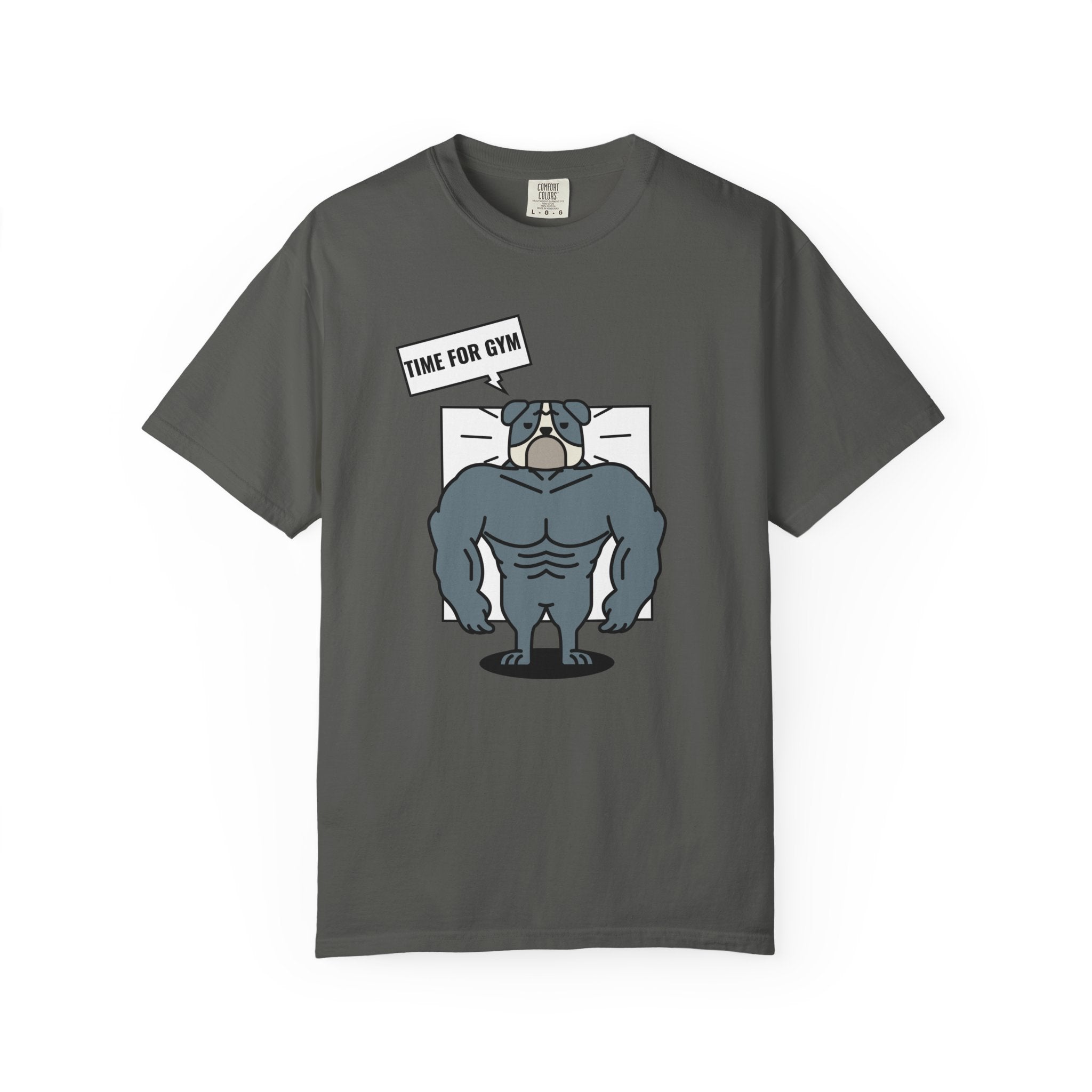 Time For Gym Dog-T-Shirt