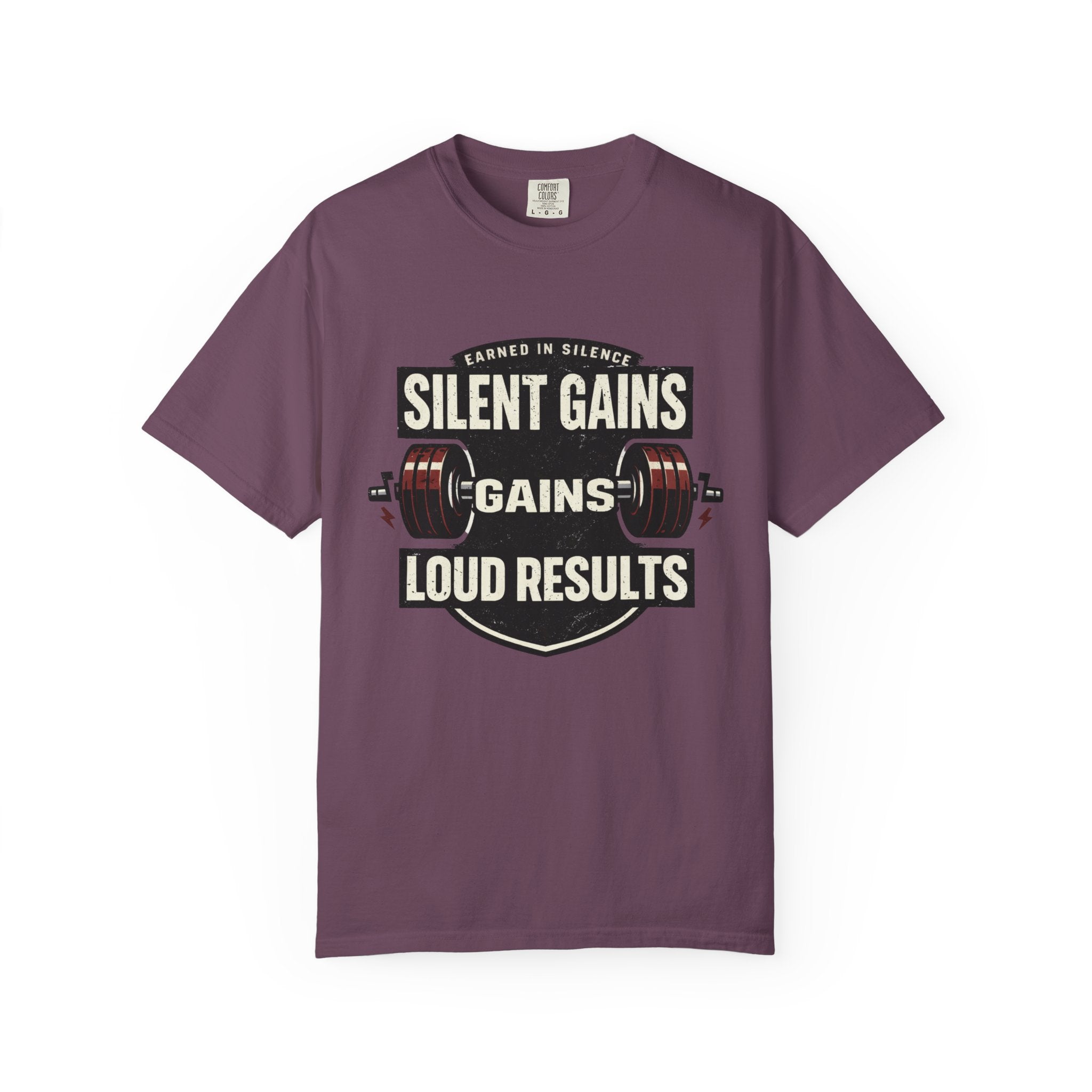 Silent Gains Loud Results-T-Shirt
