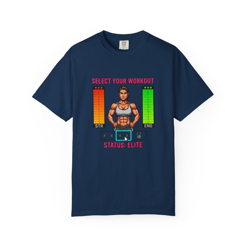 Select Your Workout Status: Elite-T-Shirt